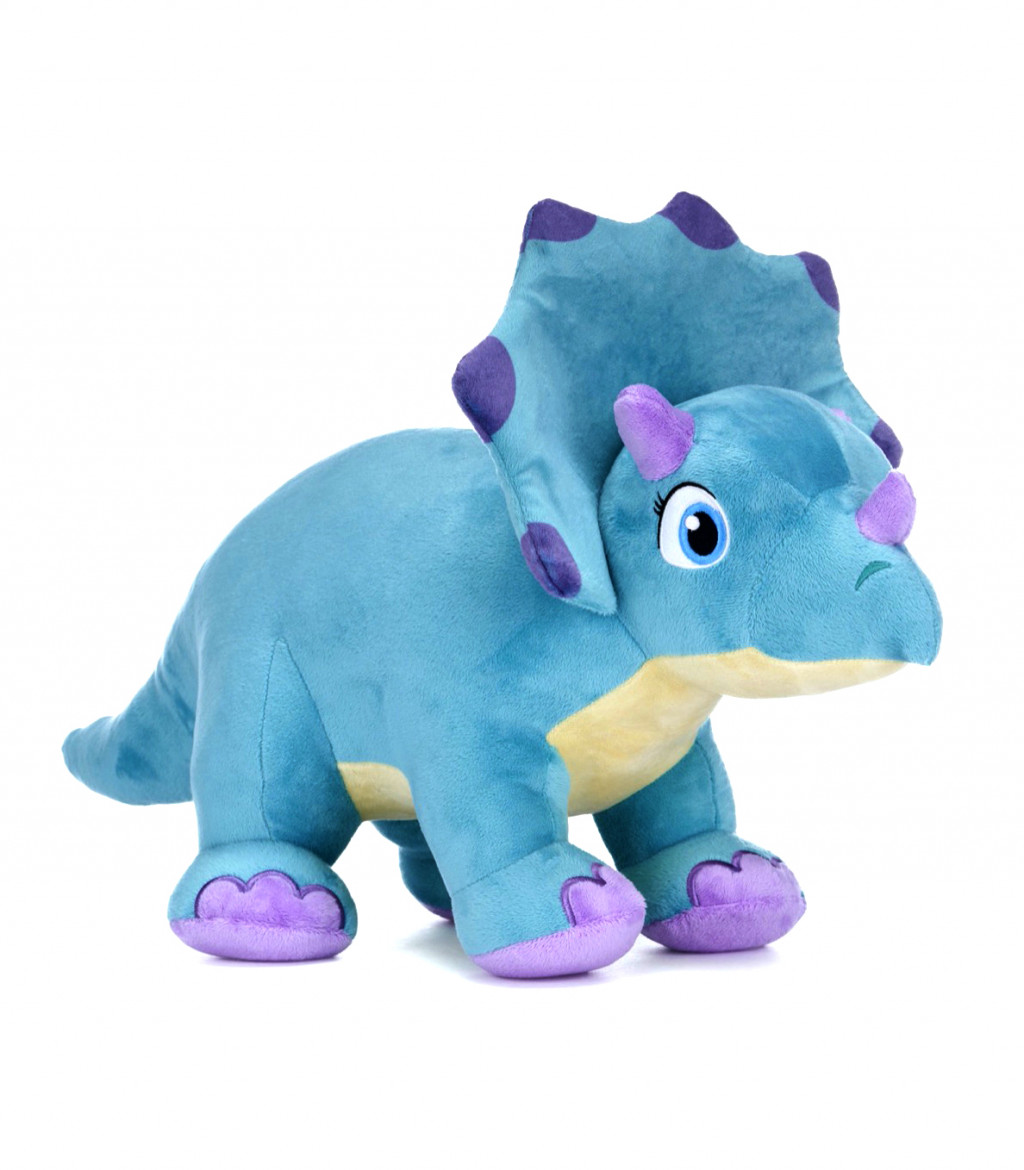 Aurora Plyšová Triceratops Girl - Dinky Dinos - 24 cm