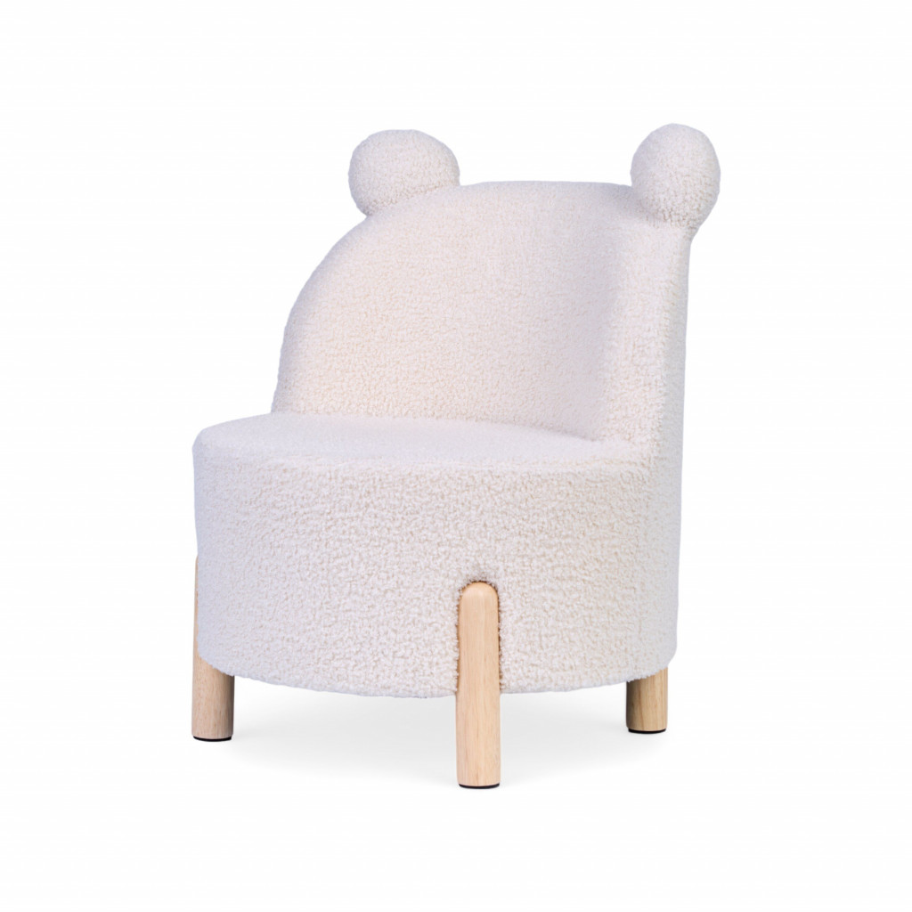 Childhome Křeslo dětské Teddy Off White