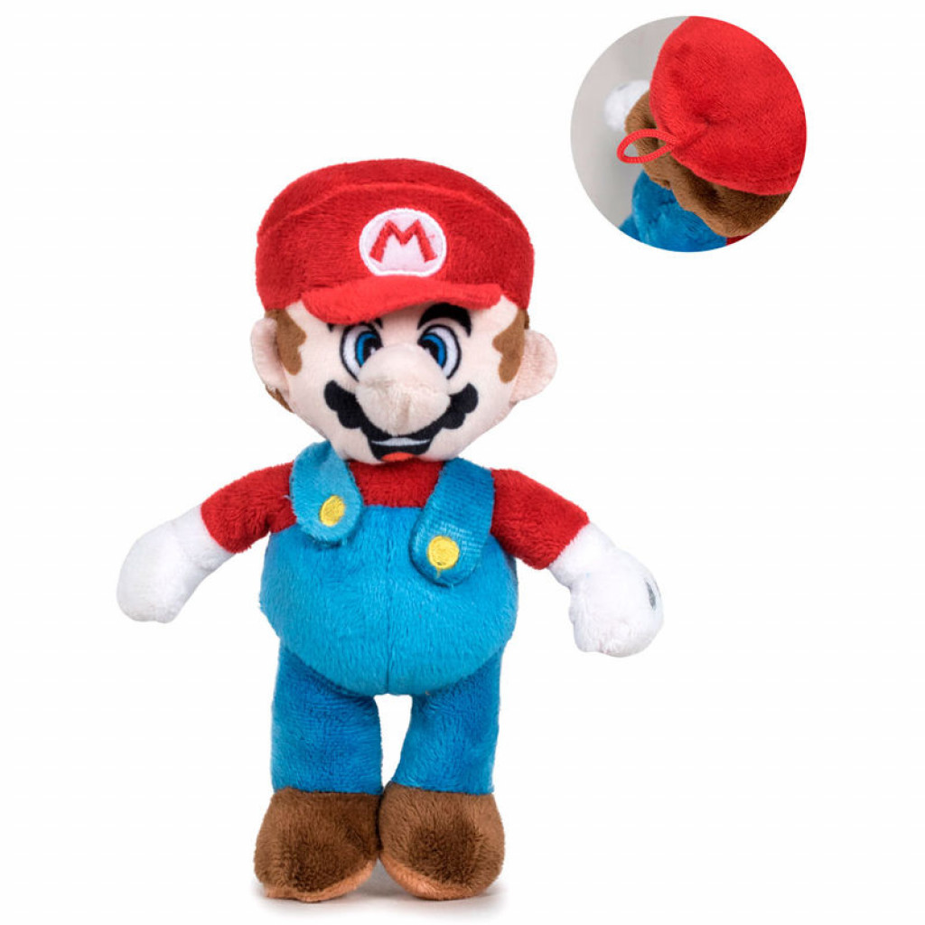 Aurora Plyšový Mario - Super Mario 20 cm