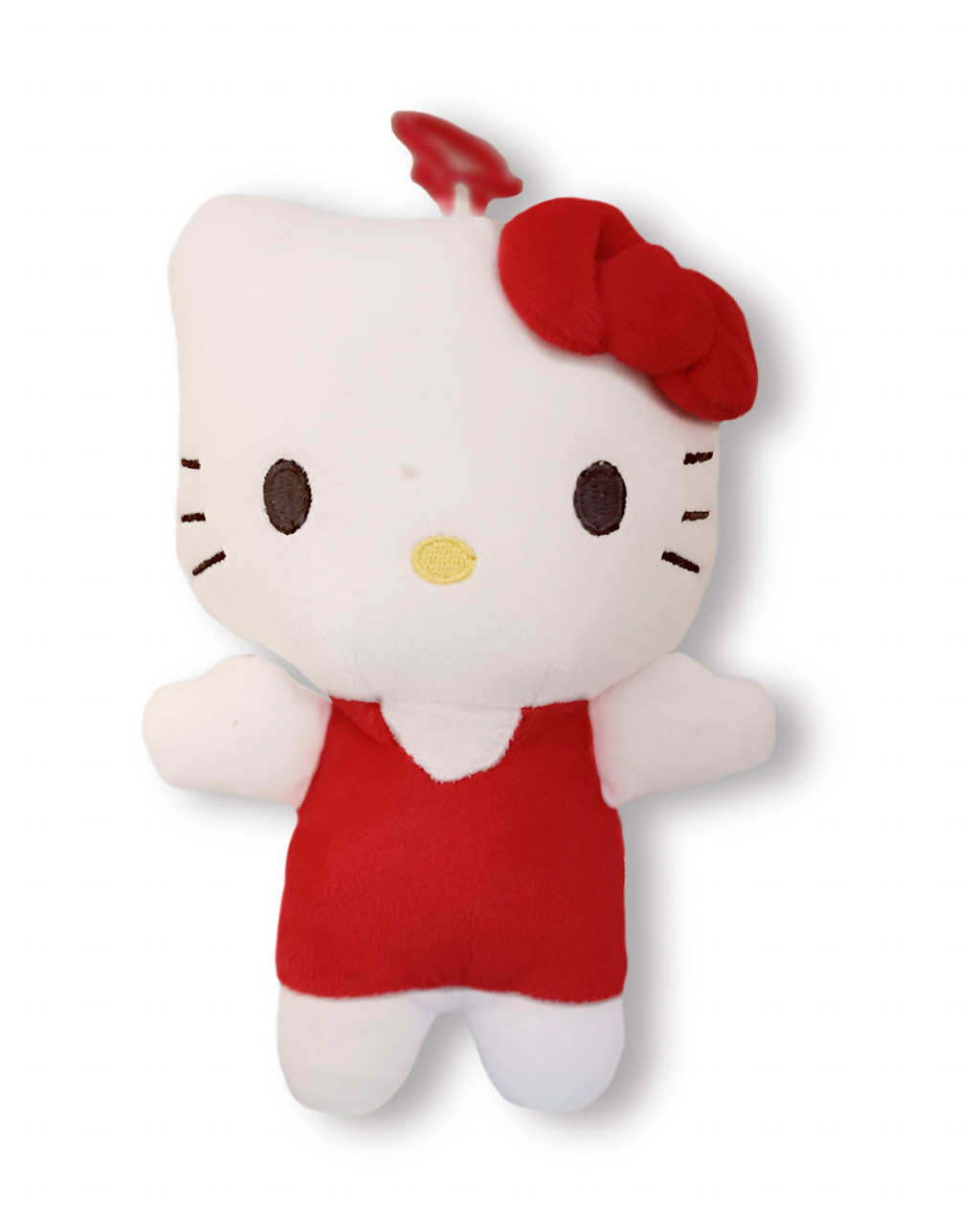 Aurora Plyšový prívesok mačička - červená - Hello Kitty - 19 cm