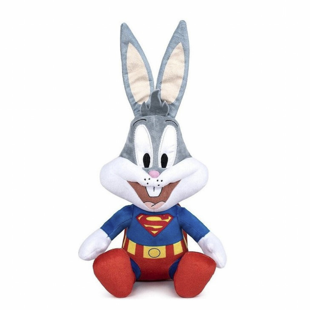 Aurora Plyšový Bugs Bunny ako Superman - Looney Tunes - 18 cm