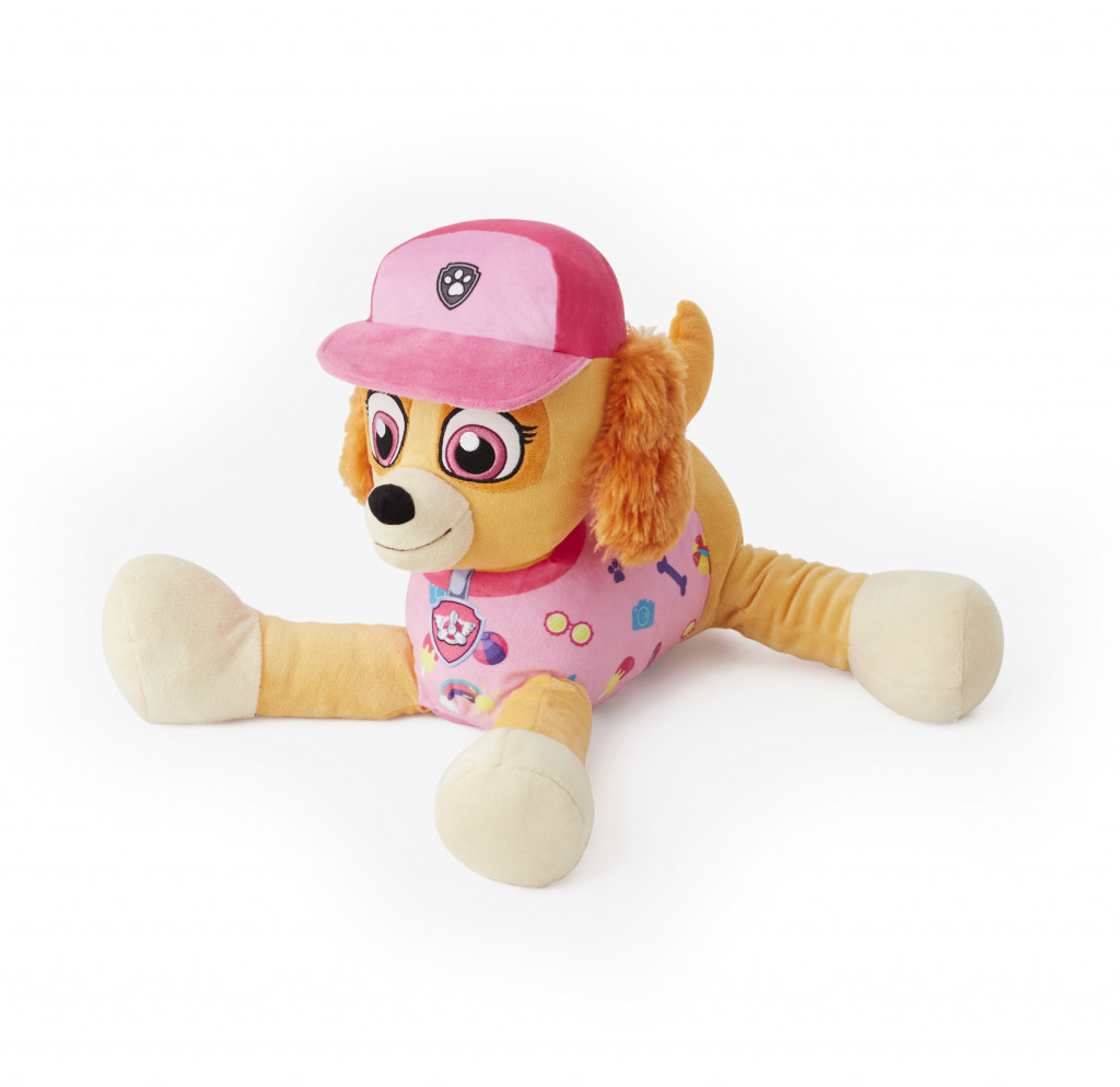 Aurora Plyšový psík Skye ležiaca - letná - Paw Patrol - 50 cm