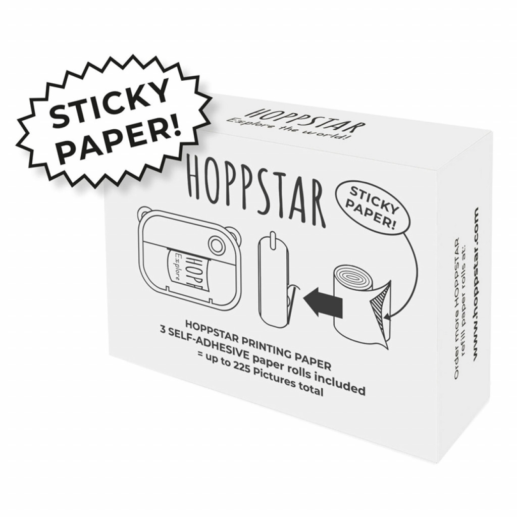 Hoppstar Samolepiaci termopapier pre Instantný fotoaparát Artist