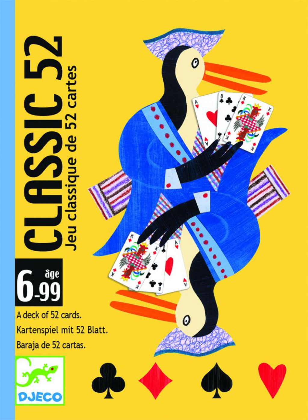 DJECO Kartová hra Classic 52