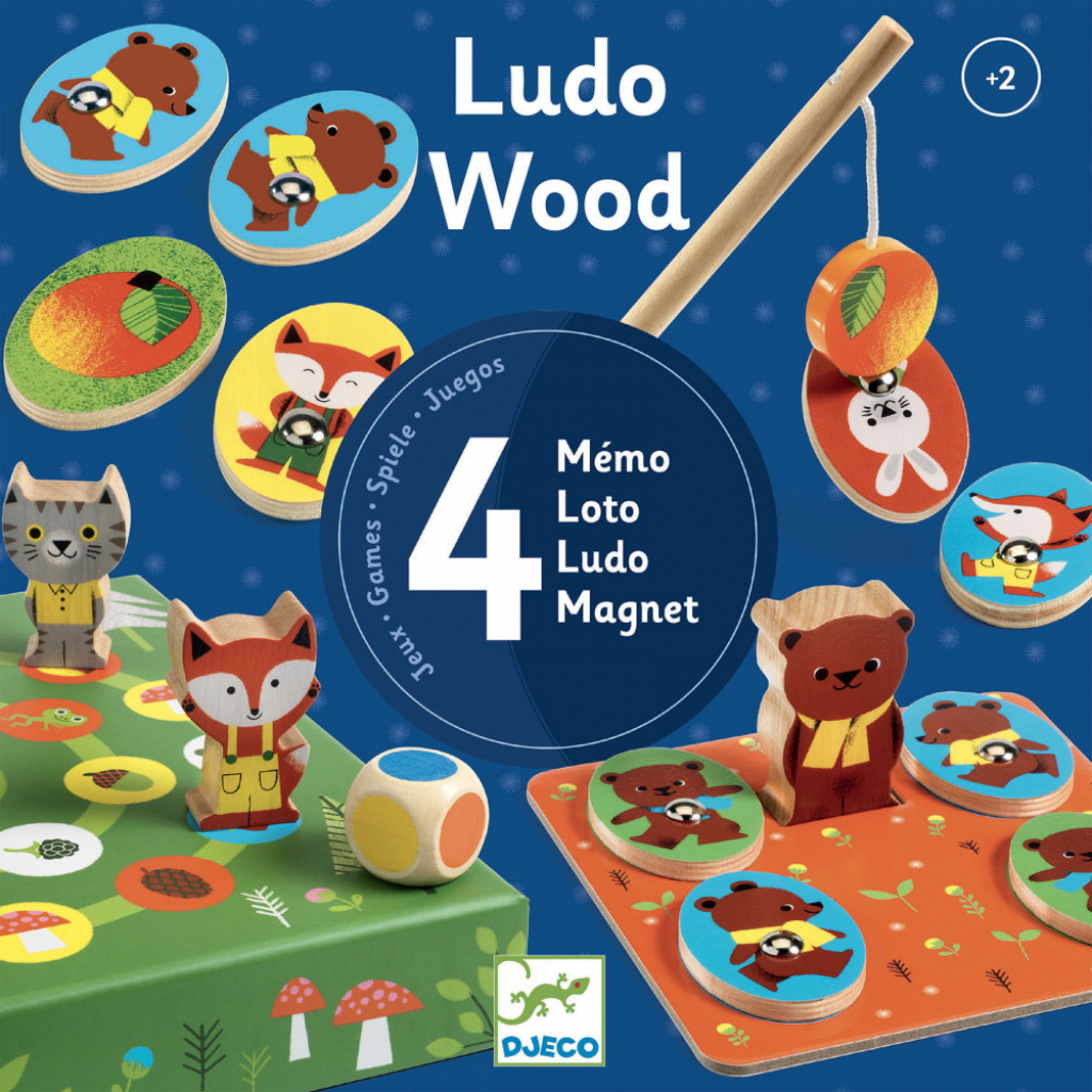 DJECO Ludo Wood (4 hry v lese)