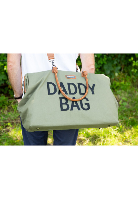 Přebalovací taška Daddy Bag Big Canvas Khaki