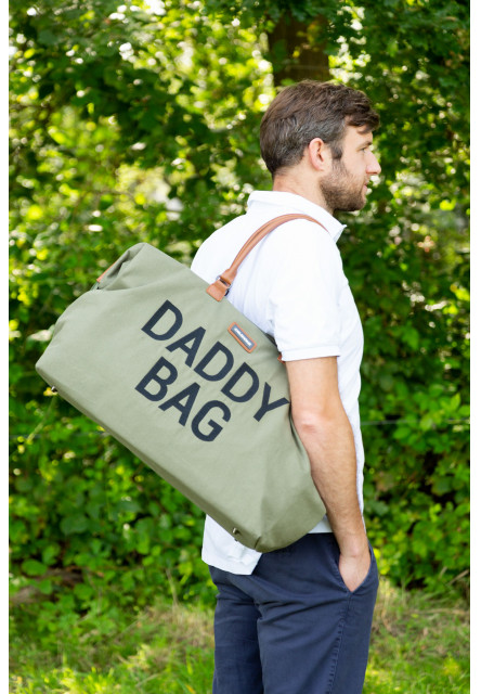 Přebalovací taška Daddy Bag Big Canvas Khaki