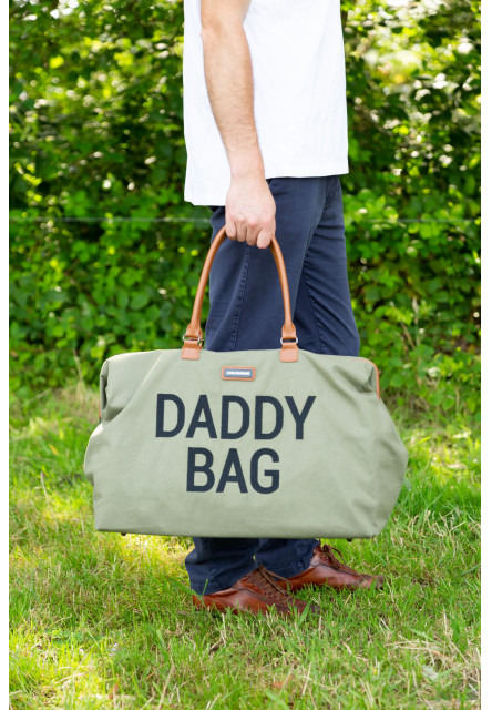 Přebalovací taška Daddy Bag Big Canvas Khaki