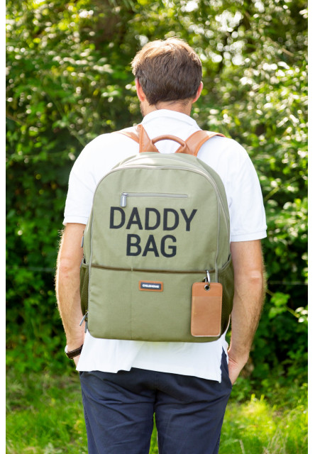 Přebalovací batoh Daddy Bag Canvas Khaki