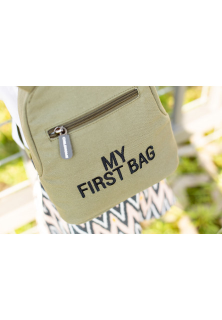 Dětský batoh My First Bag Canvas Khaki