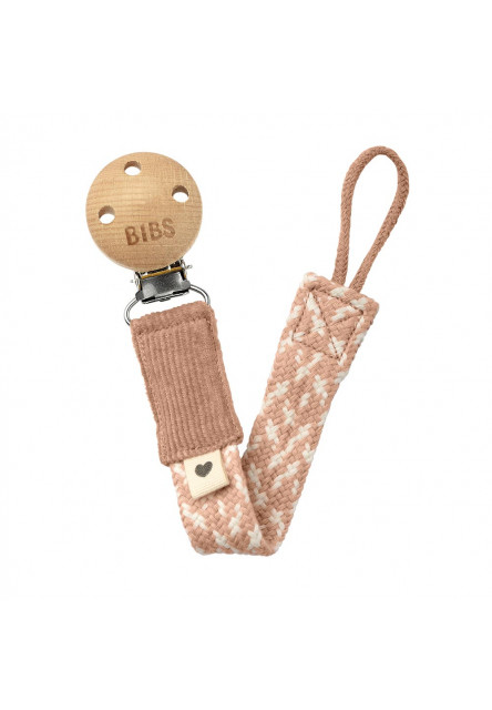 Paci Braid klip na dudlík (Sage / Ivory)