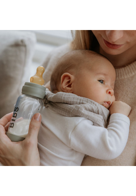 BIBS Baby Bottle kaučukové cumlíky (pomalý prietok)