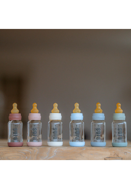 BIBS Baby Bottle náhradná sklenená fľaša 110ml (Sklenená)