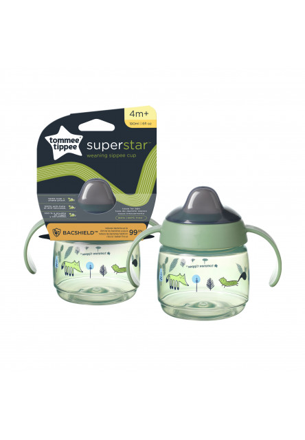 Netekoucí hrnek Superstar 190ml 4m+ Green