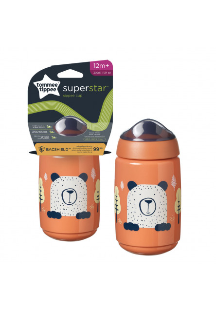 Netekoucí hrnek Superstar 390ml 12m+ Red