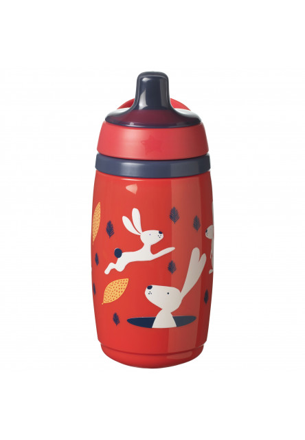 Netekoucí termohrnek Superstar sportovní 266ml 12m+ Red