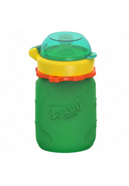 Squeasy Gear silikónová kapsička 104 ml (ružová)