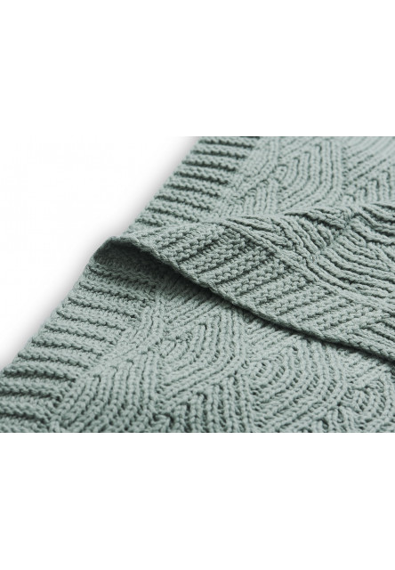 Deka pletená 75x100 cm River Knit Ash Green