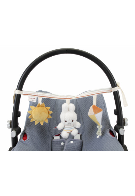 Řetěz na kočárek králíček Miffy Vintage Proužky