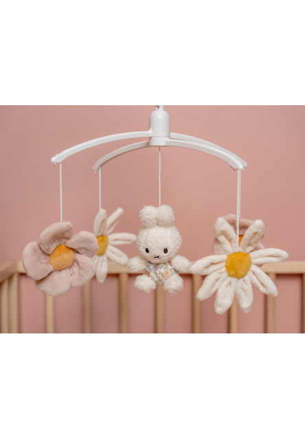 Hudební kolotoč králíček Miffy Vintage Kytičky