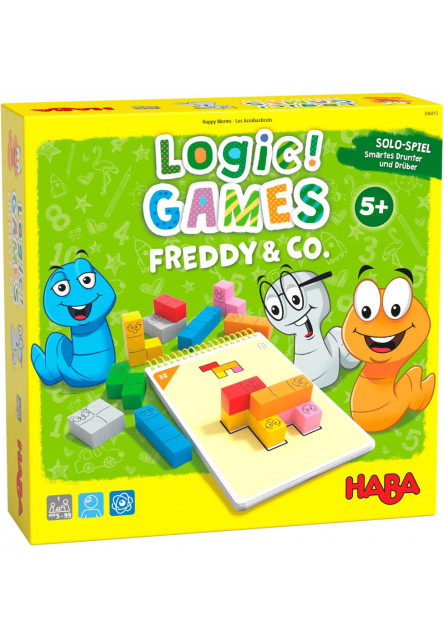 Logic! GAMES Logická hra pro děti Freddy a přátelé od 5 let