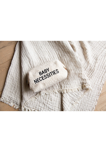 Toaletní taška Baby Necessities Teddy Off White