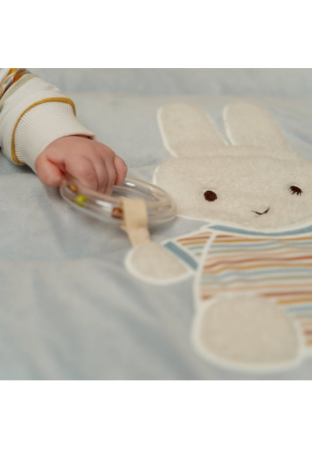 Hrací deka králíček Miffy Vintage Proužky