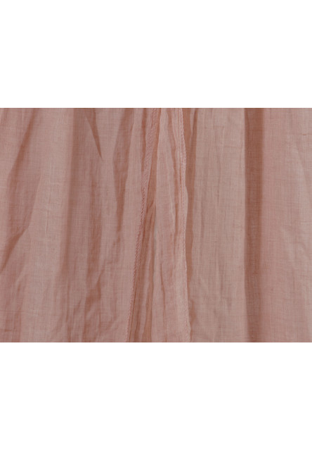 Nebesa nad postýlku Vintage 245cm Pale Pink