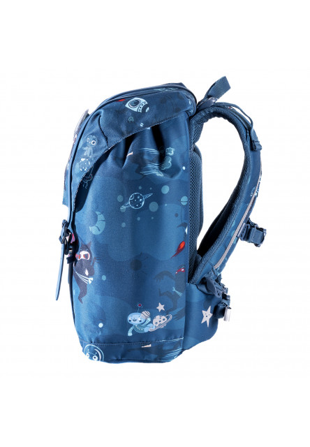 Školní batoh Retro Ninja Blue 22L