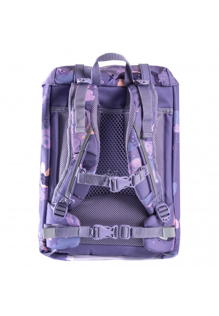 Školní batoh Retro Unicorn Purple 22L