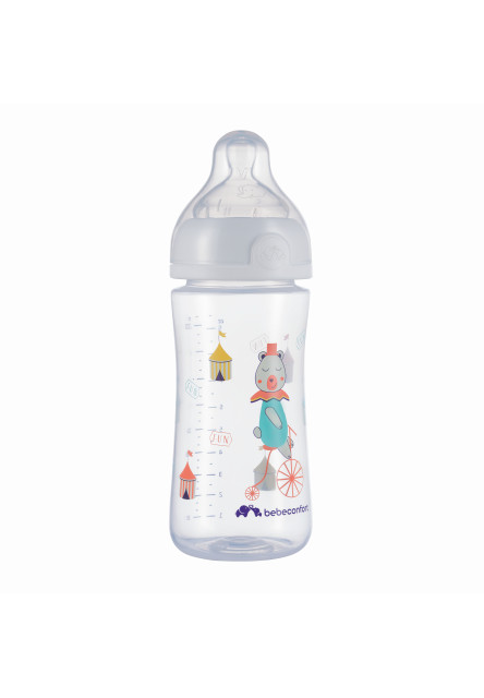 Kojenecká láhev Emotion 270ml 0-12m White