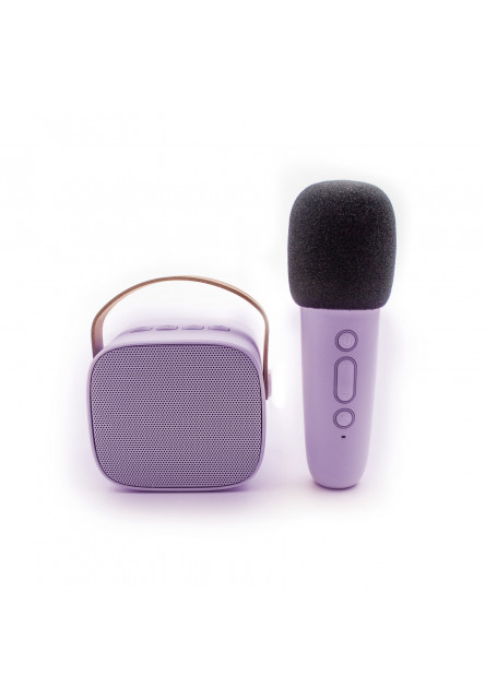 Bluetooth Karaoke set Mikrofon a Reproduktor Purple