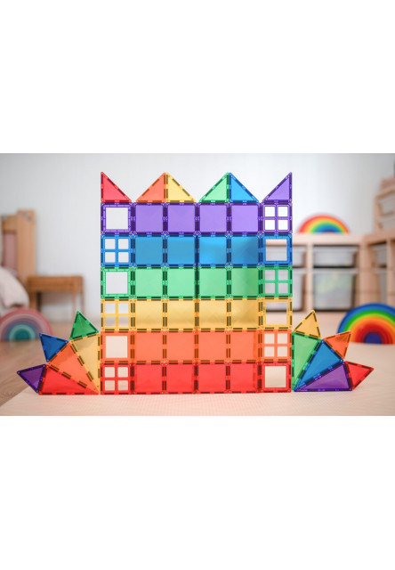 Magnetická stavebnice - Rainbow Starter Pack 60 pc