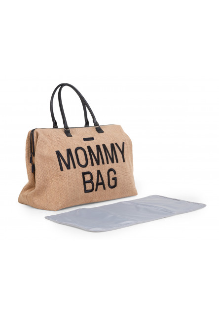 Přebalovací taška Mommy Bag Raffia Look