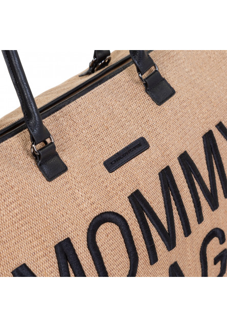 Přebalovací taška Mommy Bag Raffia Look