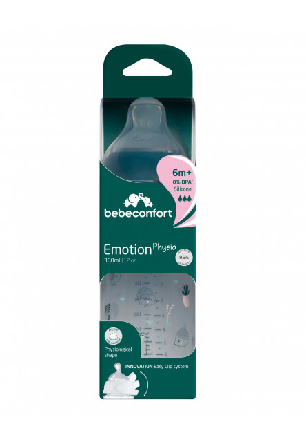 Kojenecká láhev Emotion Physio 360ml 6m+ Blue