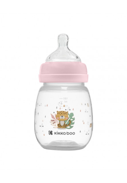 Kojenecká láhev 180ml 3m+ Savanna Pink