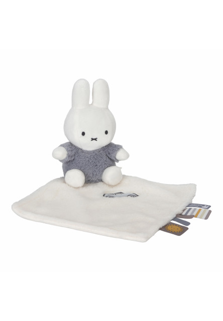 Muchláček králíček Miffy Fluffy Blue Little Dutch