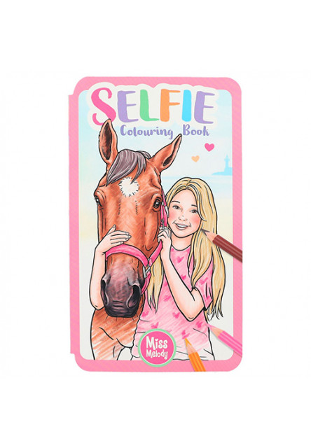 Omalovánka |Selfie Colouring Book, Vzhled telefonu Miss Melody