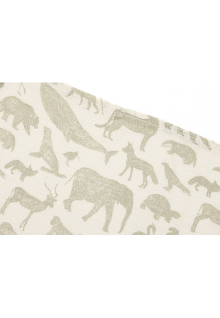 Pleny 3 ks 70x70 cm Animals Olive Green