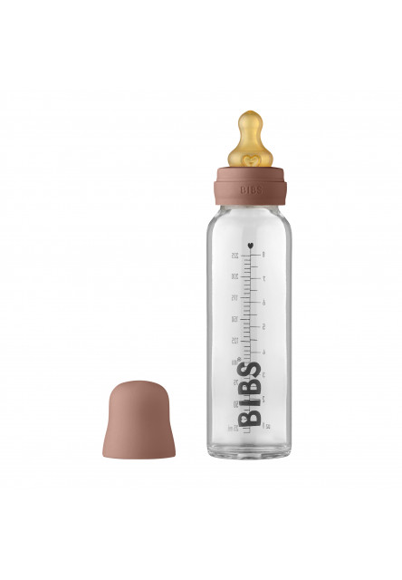 BIBS Baby Bottle sklenená fľaša 225ml (Cloud)