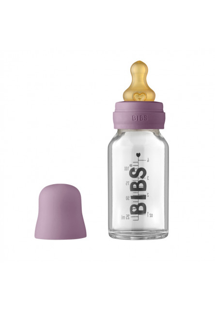 BIBS Baby Bottle sklenená fľaša 110ml (Cloud)