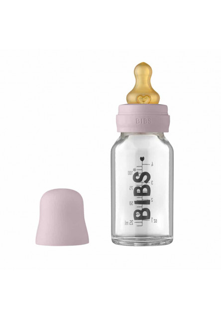 BIBS Baby Bottle sklenená fľaša 110ml (Woodchuck)