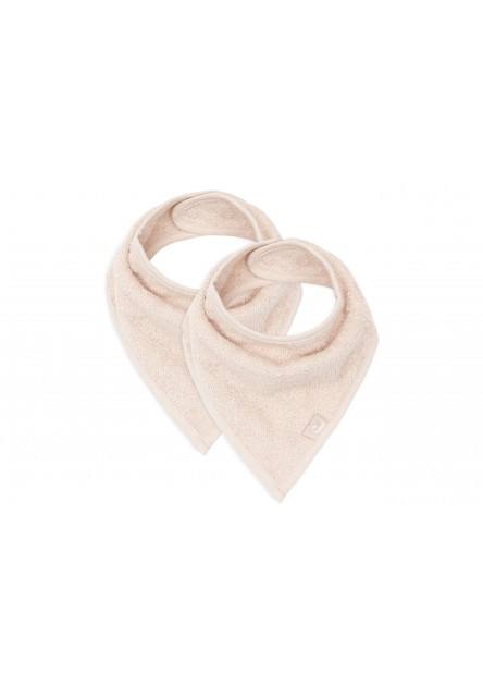 Bryndáček bandana 2ks Pale Pink Jollein