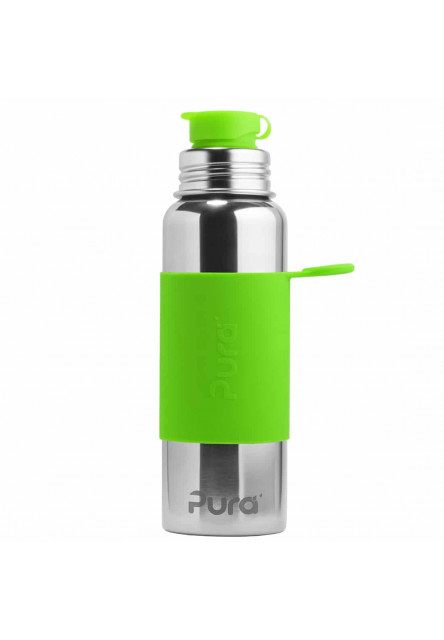 Pura nerezová fľaša so športovým uzáverom 850ml (Moss)