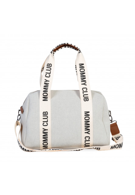 Přebalovací taška Mommy Club Signature Canvas Off White