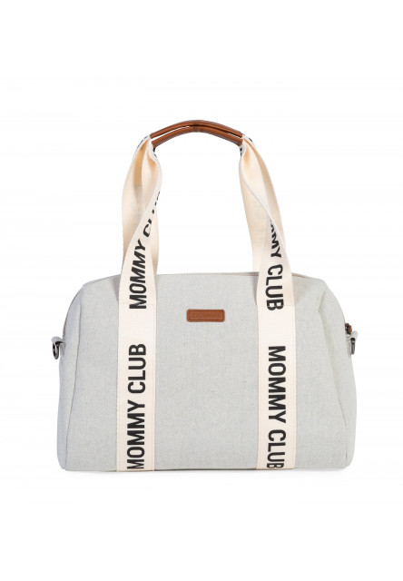 Přebalovací taška Mommy Club Signature Canvas Off White