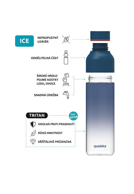 Plastová láhev Ice Sea Fish 840 ml