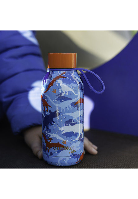 Nerezová termoláhev Solid Kids s poutkem Dinosaur 330 ml