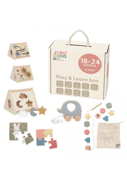 Jabadabado Play and Learn box 18-24m JaBaDaBaDo